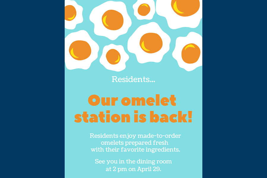 Omelet Station