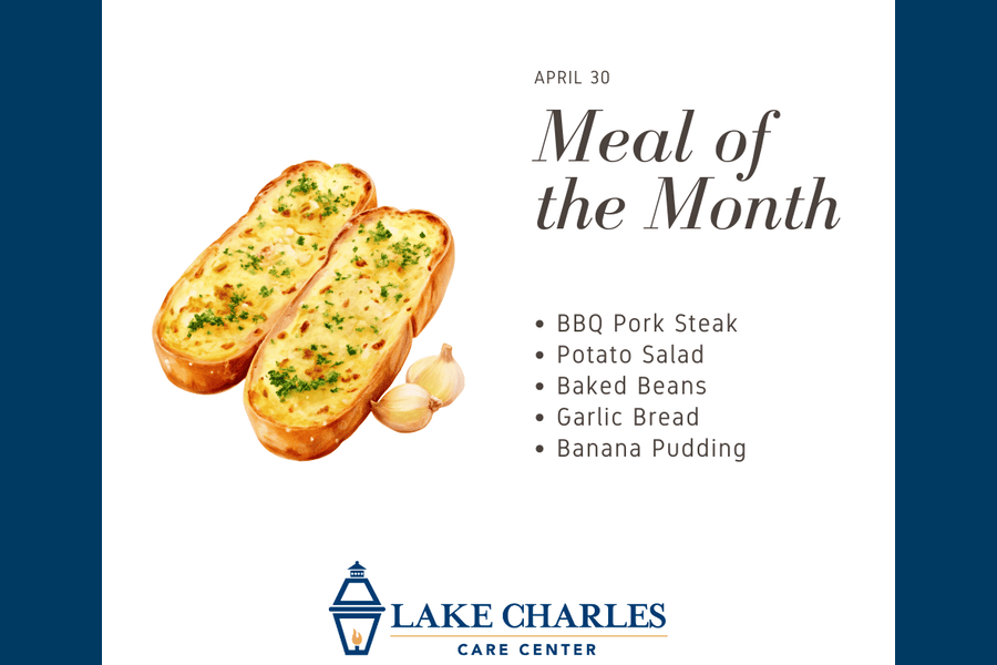 April Meal of the Month