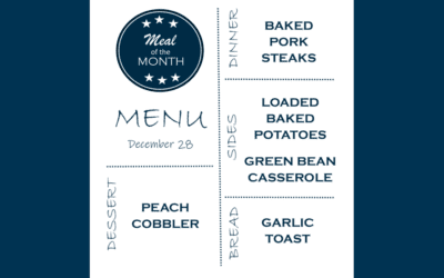 December Meal of the Month